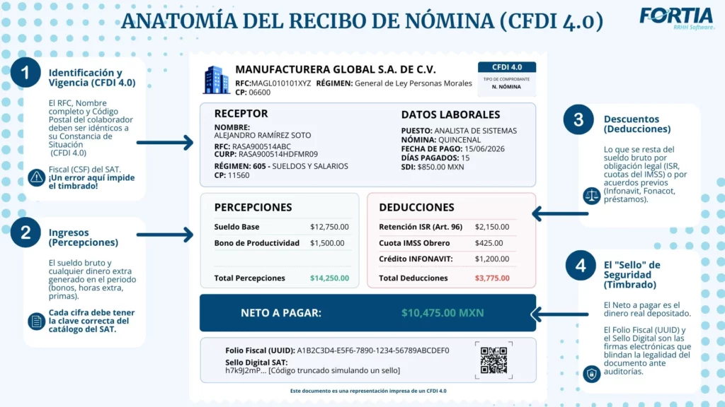 qué es un recibo de nómina
